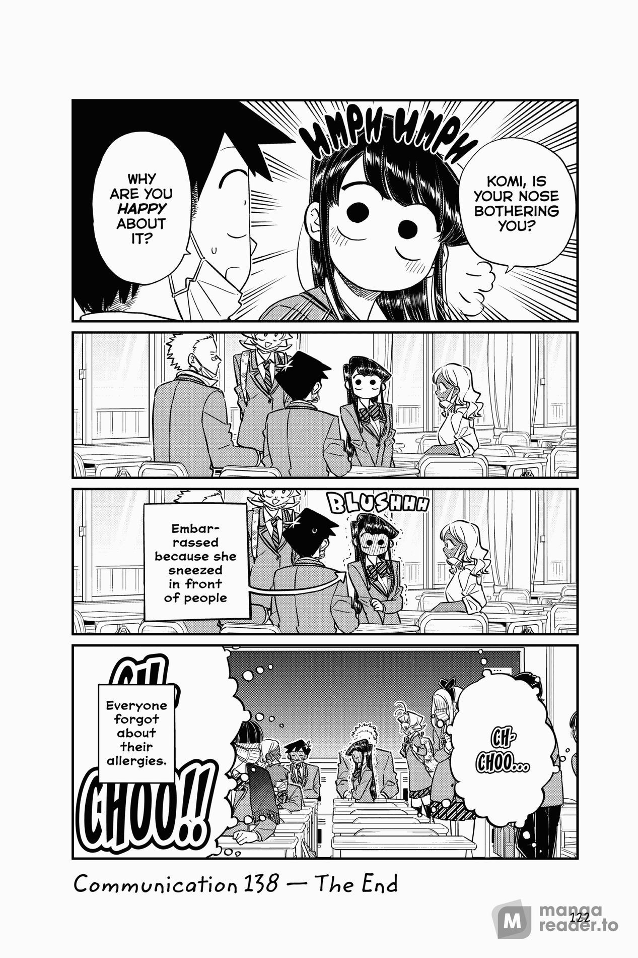 Komi Can’t Communicate, Chapter 138 image 10